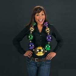 Giant Mardi Gras Beads